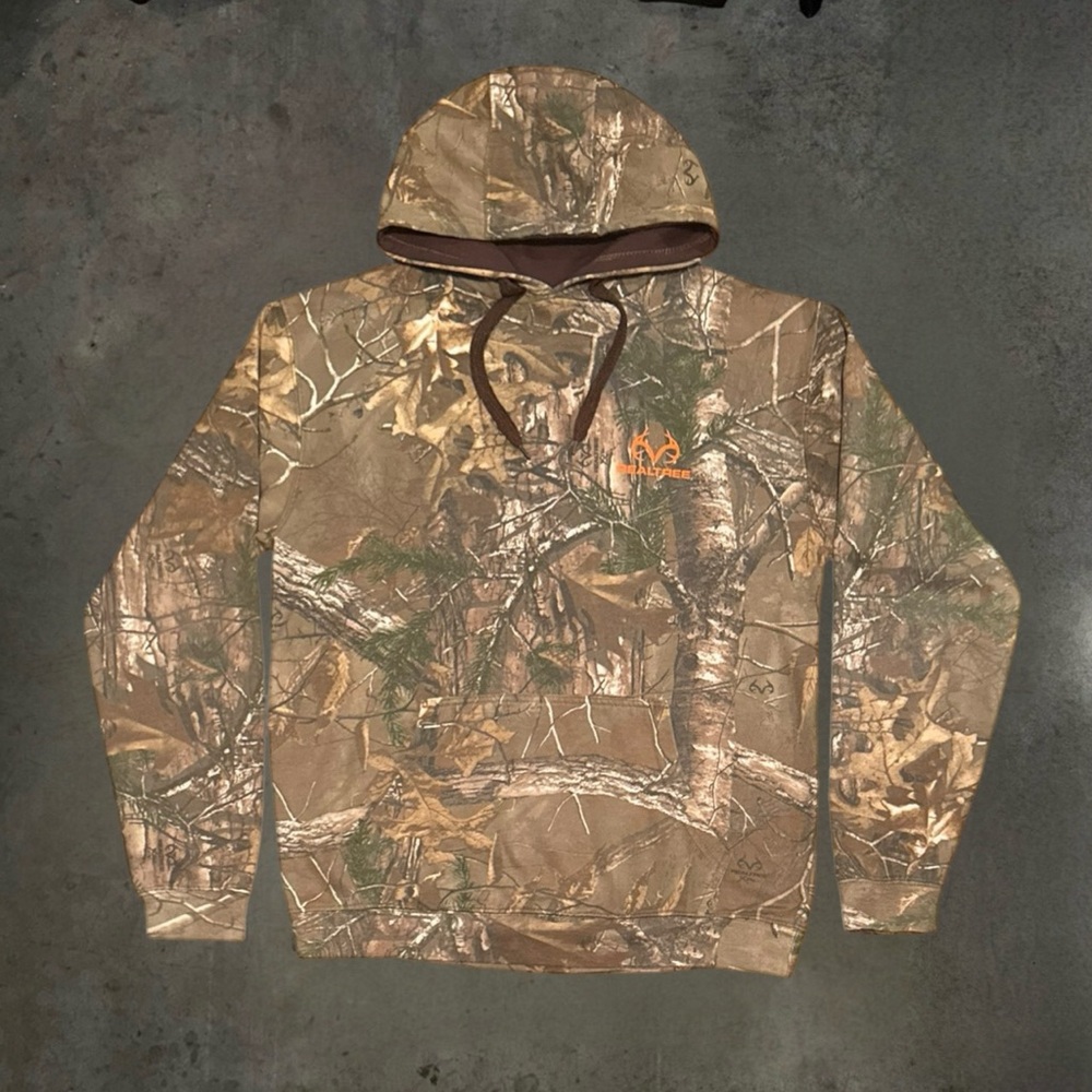 Y2K Realtree Camo Pullover Hoodie